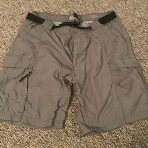 Coleman cargo shorts with belt